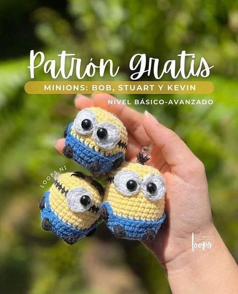 Minion Crochet Patterns, Minion Pattern, Minion Crochet, Pattern Steps, Crochet Patterns For Beginners, Amigurumi Free, Free Crochet Patterns, Amigurumi Free Pattern, Crochet For Beginners