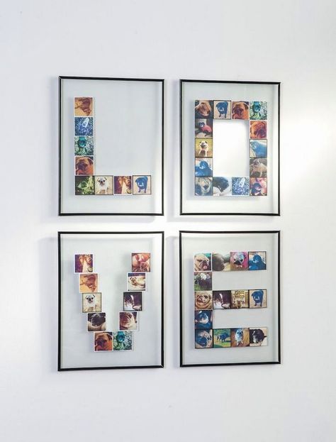 Polaroid Pictures Display, Diy Photo Projects, Diy Wand, Dekor Diy, Photo Panel, Photo Display, Photo Projects, Personalized Wall, Personalized Wall Art