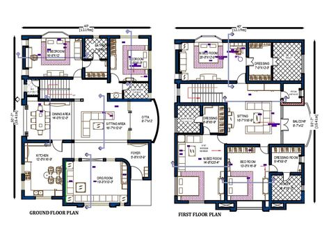 #cadbull #autocad #architecture #lowcosthousedesign #houseplan #housedesign #homedecor #luxuryhomes #bungalow #cadblocks #autocaddrawing #cad #dwg #dwgarchitecture #house #home #3ddrawing #2ddrawing #2dautocad #2dautocaddrawing #kartinaaryan #sidharthmalhotra 2000 Sqft House Plans Modern, 2000sqft House Plans Modern, House Plan Drawing, Hospital Floor Plan, House Plans Modern, Modern Bungalow House Plans, Building Science, Building Design Plan, Architecture House Plan