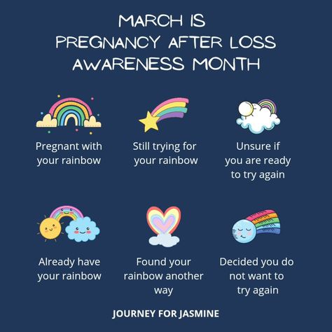 Did you know March is pregnancy after loss awareness month?  I will be posting more about pregnancy after loss and rainbow babies during this month.   I will also be posting about those who can't or don't want to try again or do not end up with a rainbow.   What do you want others to know about going through pregnancy after loss?  What stage are you in your loss journey?  What types of posts would you like to see?  If you want to hear more about pregnancy after loss experiences, I have an epi... Pregnancy Loss Awareness Month, Doula Quotes, Pregnancy Loss Awareness, Pregnancy After Loss, Pregnancy And Infant Loss, Special Needs Mom, Pregnancy Loss, About Pregnancy, Infant Loss