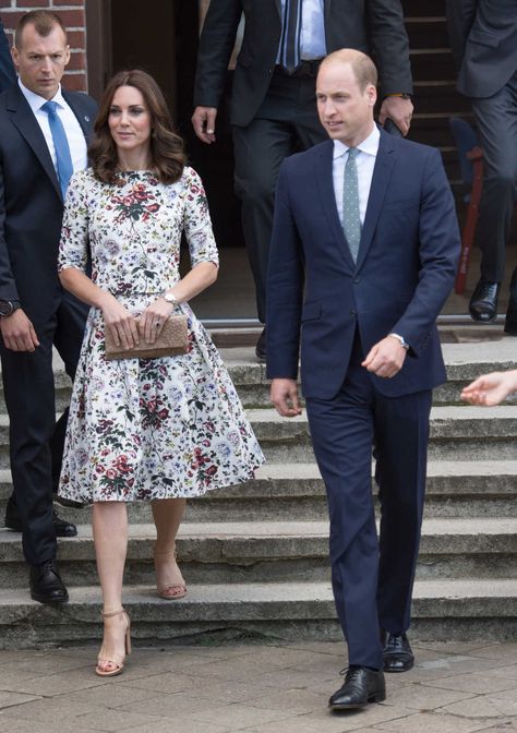 Kate Middleton and Prince William Kate Middleton Shoes Heels, Kate Middleton Shoes, Visit Poland, Prince George Alexander Louis, Gdansk Poland, Nude Strappy Heels, Kate Middleton Photos, Prince William And Catherine, Pregnancy Looks