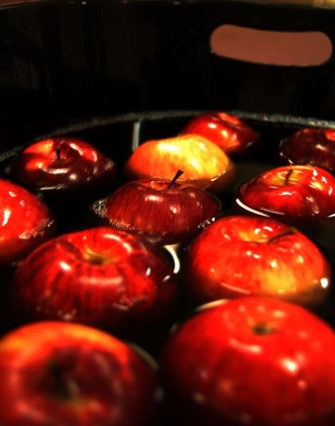 Apple Bobbing, Autumn Whispers, Shiney Things, Apple Picture, October Country, Crunchy Leaves, Bobbing For Apples, Samhain Halloween, Fashion Halloween