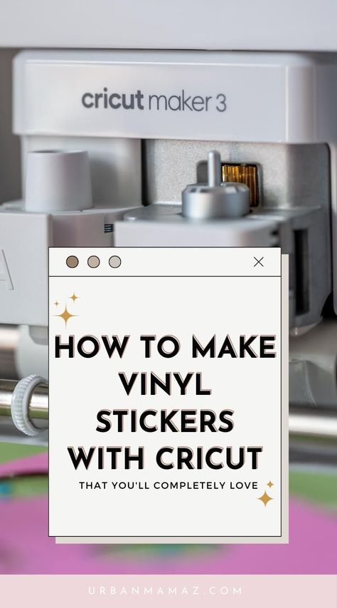 Learn how to make custom vinyl stickers with Cricut! This tutorial is perfect for beginners and will show you how to create your own unique stickers for your home, car, or other projects. #Cricut #vinyl . #Cricut_Stickers_Vinyl #How_To_Make_Stickers_With_Cricut #Stickers_With_Cricut #Adhesive_Vinyl_Projects How To Make Vinyl Decals With Cricut, How To Make Vinyl Stickers With Cricut, Cricut Stickers Vinyl, How To Make Stickers With Cricut, Making Stickers With Cricut, Cricut Vinyl Stickers, Cricut Vs Silhouette, Stickers With Cricut, Adhesive Vinyl Projects