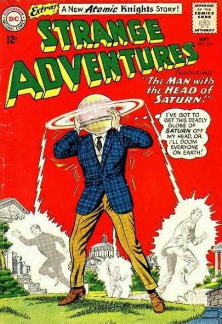 Strange Adventures, Old Comic Books, Silver Age Comics, Classic Comic Books, Sci Fi Comics, Comic Book Panels, Comic Cover, Dc Comic Books, Comic Manga