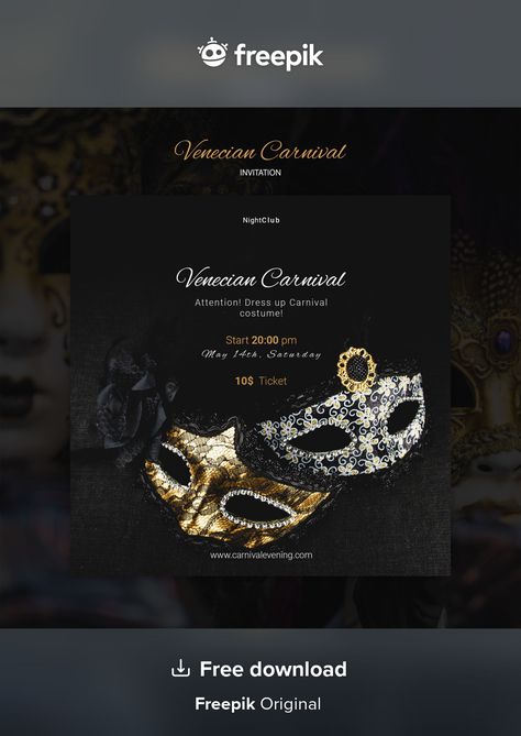 Mask Invitations, Luxury Mask, Carnival Invitations, Carnival Posters, Design Art Drawing, Venice Carnival, Invitation Party, Venetian Mask, Carnival Masks