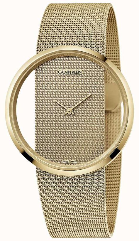 Calvin Klein Watch, Interchangeable Bracelet, Silver Watches Women, Gold Plated Watch, Boho Wrap Bracelet, Personalized Watches, Rose Gold Case, Mesh Bracelet, Stainless Steel Mesh