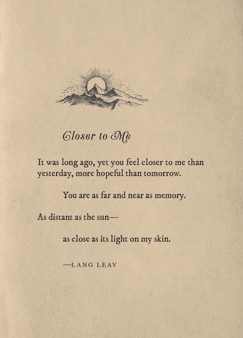 Lang Leav Poems, Old Poetry, Book Extracts, Meaningful Poems, Frases Love, Poetic Quote, Lang Leav, Fina Ord, Poetic Words