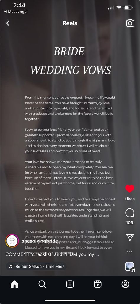 Godly Vows To Husband, Romantic Wedding Vows To Husband, Brides Vows To Groom, Her Vows To Him, How To Write Wedding Vows To Husband, Unique Wedding Vows To Husband, Quotes For Wedding Vows, Wedding Vows To Husband Cry Funny, Bride Vows To Groom