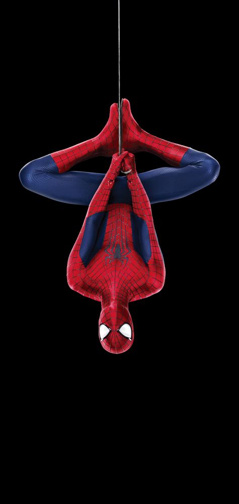 Spider-Man oled wallpaper phone Hanging Spiderman, Spiderman Upside Down, Red Punch, Camera Wallpaper, Dane Dehaan, Hanging Upside Down, Western Wallpaper Iphone, Cool Car Drawings, The Amazing Spider Man