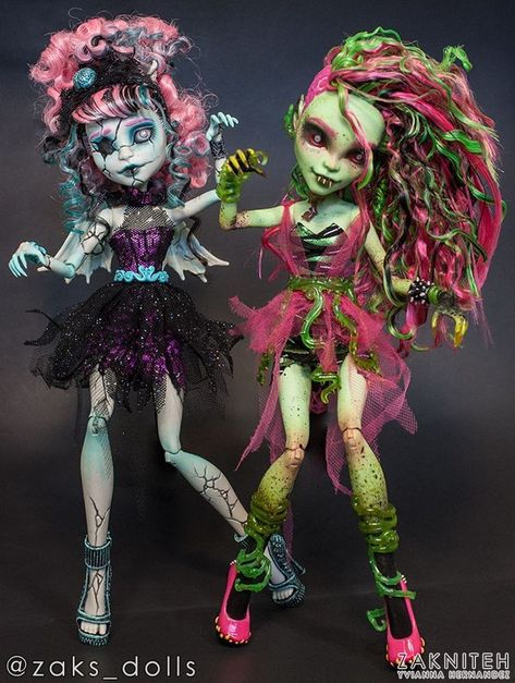 Arte Monster High, Monster High Pictures, Moster High, Catty Noir, Custom Monster High Dolls, Doll Aesthetic, Monster High Custom, Fantasy Art Dolls, Monster High Art