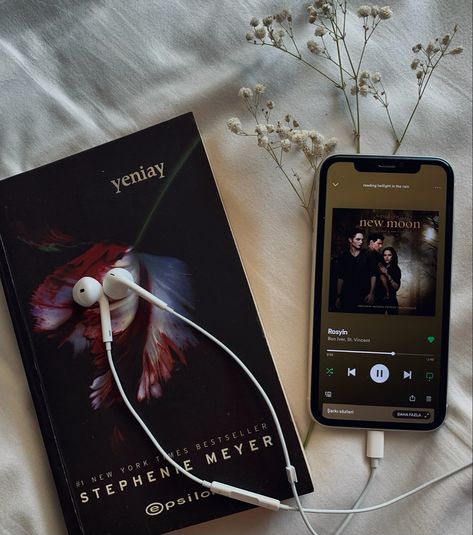 A Book, Headphones, Bed