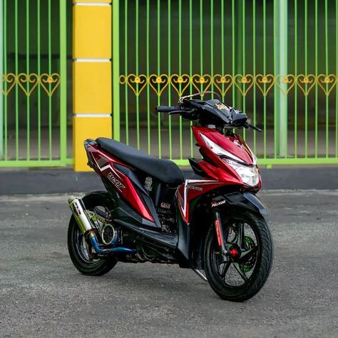 Modif Motor, Beat Esp, Honda Click, Custom Scooter, Bike Concept, Mobil Mustang, Big Bike, Honda Beat, Best Scooter