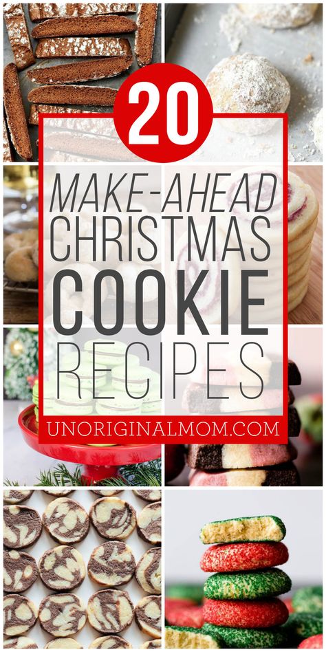 Make Ahead Christmas Cookies, Freezable Cookies, Christmas Cookie Recipes Holiday, Iced Oatmeal Cookies, Christmas Cookie Recipes, Christmas Candy Recipes, Christmas Cookies Easy, Best Christmas Cookies, Xmas Cookies