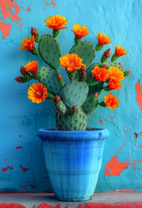 Boom Kunst, Cactus Tattoo, Outdoor Paint, Cactus Art, Cactus Garden, Cactus And Succulents, Mexican Art, Cacti And Succulents, Color Therapy