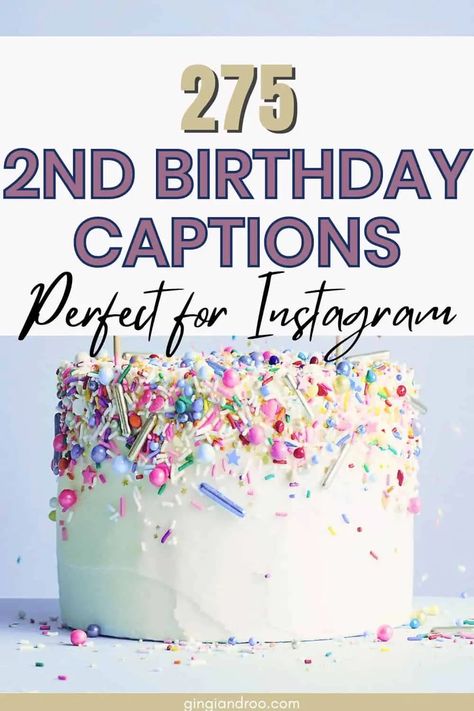 Celebrate your little one's big day with style! Find the perfect 2nd birthday captions to make their special moments shine. From cute and cuddly to funny and fabulous, these captions have got you covered. Pin now and make their 2nd birthday bash unforgettable! Quotes For 2nd Birthday, 2nd Birthday Puns, Two Years Old Quotes, Turning Two Quotes, 2 Year Birthday Quotes, Two Year Old Birthday Sayings, Two Year Old Quotes Birthday, 2nd Birthday Sayings, 2nd Birthday Daughter Quotes