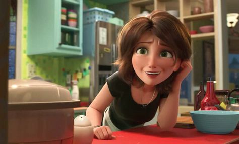 Does anyone else think that Aunt Cass from Big Hero Six looks like Elastigirl? Cass Hamada, Aunt Cass, Disney Quizzes, Disney Quiz, Gif Disney, Dipper Pines, Fun Quizzes, Baymax, Disney Life