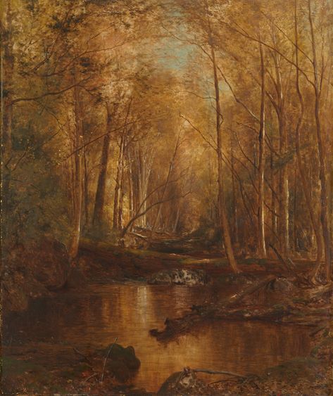 Autumn in the Catskills : Jervis McEntee (American, 1828-1891) : Free Download, Borrow, and Streaming : Internet Archive The Catskills, Cleveland Museum Of Art, Autumn Painting, Vintage Fall, Vintage Landscape, Autumn Landscape, Fine Arts Posters, Art Vintage, Art Reproductions