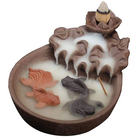 Sala Yoga, Štědrý Den, Backflow Incense Burner, Buddha Decor, Incense Burner Holder, Ceramic Incense Holder, Sandalwood Incense, Backflow Incense, Incense Sticks Holder