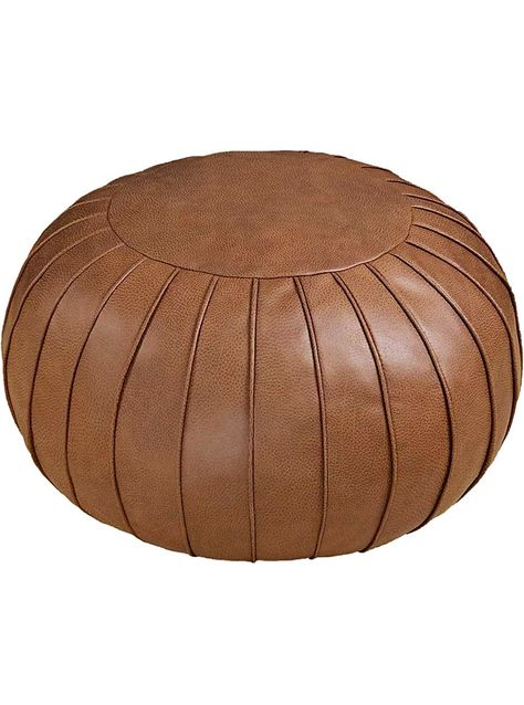 Faux Leather Ottoman Pouf With Storage Ottoman Poof, Faux Leather Ottoman, Ottoman Pouf, Sound Mind, Leather Pouf, Leather Ottoman, Pouf Ottoman, Ottoman, Acting