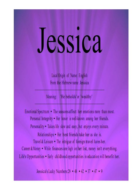 jessica word | jessica1_pagenumber.001 Jessica Meaning, Jessica Core, Jessica Name, Money Isn't Everything, Paper Quotes, Names Meaning, J Names, Graffiti Names, Personal Integrity