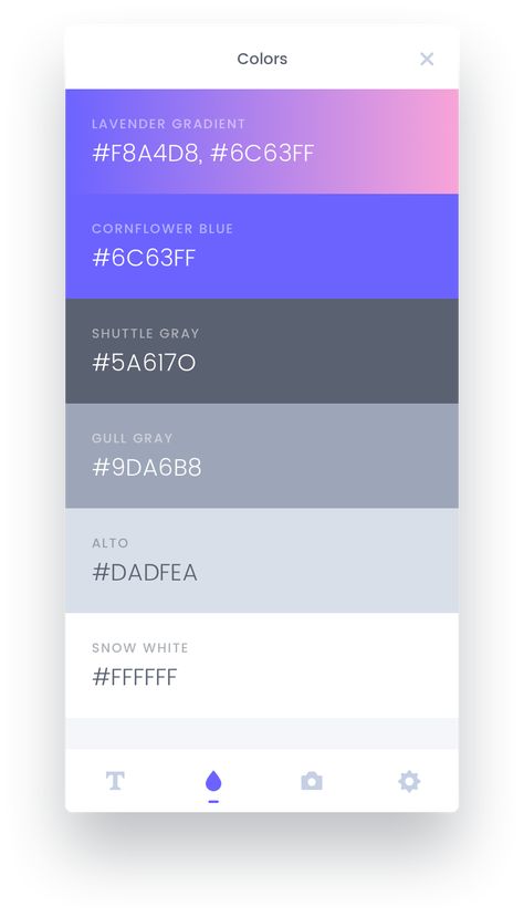 CSSPeeper - Smart CSS viewer tailored for Designers Css Color Codes, Css Color Palette, Smart Color Palette, Html Css Design Ideas, Flat Design Colors, Html Css Design, Flat Color Palette, Ui Color, Gradient Color Design