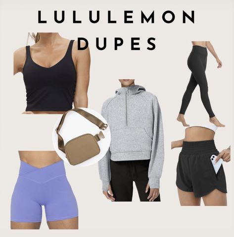 The best lulu dupes including the scuba pullover and the classic belt bag Classic Belt, Mendoza, Favorite Products, Belt Bag, Influencer, Crossbody Bag, Good Things, Quick Saves