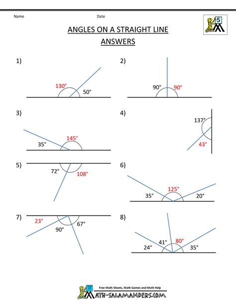 5th-grade-geometry-angles-on-a-straight-line-ans.gif (1000×1294) Measuring Angles Worksheet, Year 7 Maths Worksheets, Year 7 Maths, Measure Angles, Circle Theorems, Geometry Angles, Complementary Angles, Maths Problems, Supplementary Angles