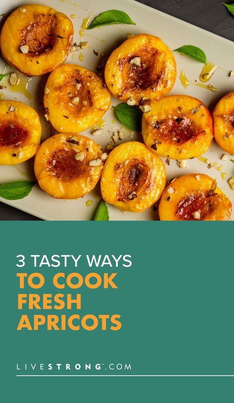 Recipes For Fresh Apricots, What To Do With Fresh Apricots, Fresh Apricots Recipes, Fresh Apricot Recipes Healthy, Recipes With Apricots, Apricot Recipes Fresh, Fresh Apricot Recipes, Apricots Recipes, Apricot Bars Recipe