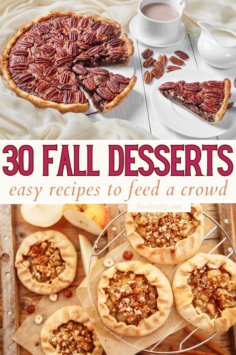 Desserts For Small Group, Dessert For Four People, Grab And Go Desserts For A Crowd, Fall Desserts For A Crowd, Mini Dessert Easy, Mini Lemon Cheesecakes, Mini Dessert Recipes, Delicious Holiday Desserts, Comfort Desserts