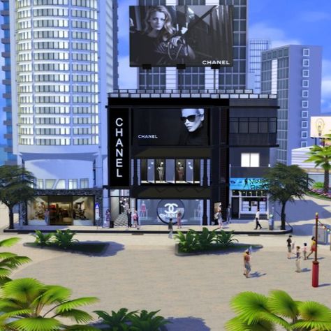 Chanel Dress Store (Update) In Game

Information:

- Contains: 1 dress store (Chanel).

- Lot size: 30/20 (can be used on any lot that has that size.)

- Filesize: 490 mb

- Expansions and used: Everything a little hehe. Luxury Retail Store, Dior Store, Lotes The Sims 4, The Sims 4 Lots, San Myshuno, Dior Shop, Modern House Floor Plans, Sims Building, Sims 4 Teen