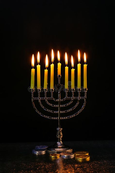 How To Celebrate Hanukkah, Hanukkah Candles, Menorah, Muay Thai, Taper Candle, Hanukkah, Birthday Candles, Stock Footage, Still Life