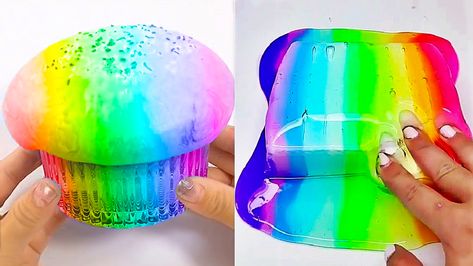 Oddly Satisfying Slime | Relaxing Slime Videos #56 Credit: https://youtu.be/g7ygrf8rPj8 Tages: #relaxing #satisfying #Videos #slime #ASMR #relax #ASMRday Peachybbies Slime Video, Slime Farm, Slime Videos Youtube, Youtube Slime, Borax Slime, Galaxy Slime, Glossy Slime, Soap Carving, Clear Slime