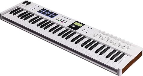 Amazon.com: Arturia KeyLab Essential mk3 — 61 Key USB MIDI Keyboard Controller with Analog Lab V Software Included : Musical Instruments Midi Controllers, Midi Keyboard, Musical Instruments, Keyboard, Musical, Lab, Free Delivery, Software, Computer