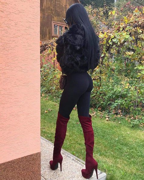 Black Dress Fashion, Womens High Boots, Black Homecoming Dress, Red Boots, Fashion Mistakes, Day To Night, Baddie Outfits Casual, To Night, Hot Outfits