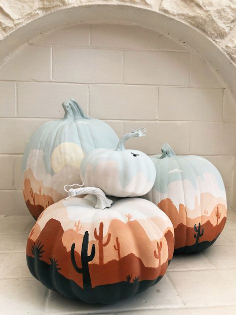 Painting Ideas For Halloween, Easy Pumpkin Painting Ideas, Easy Pumpkin Painting, Creative Pumpkin Painting, Halloween Pumpkin Designs, Pumpkin Painting Ideas, Halloween Pumpkins Painted, Creative Pumpkins, Ideas For Halloween