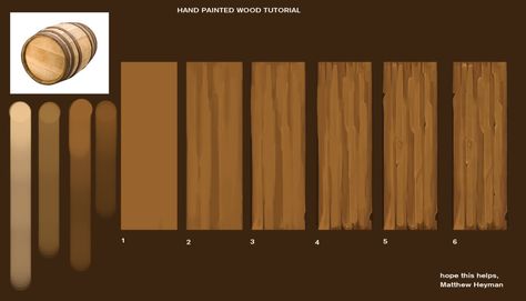 Imgur: The most awesome images on the Internet. Wood Digital Art, Painted Wood Texture, Game Textures, Hand Painted Textures, Texture Drawing, Photoshop Painting, Coloring Tutorial, Digital Painting Tutorials, 3d Texture