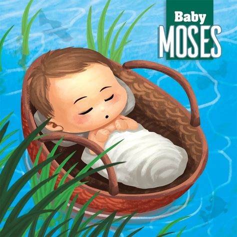 Baby Moses Biblical Characters, Procreate Ipad Tutorials, Baby Moses, Ipad Tutorials, Bible Stories For Kids, Computer Books, Whimsical Illustration, Bible Stories, Read Aloud