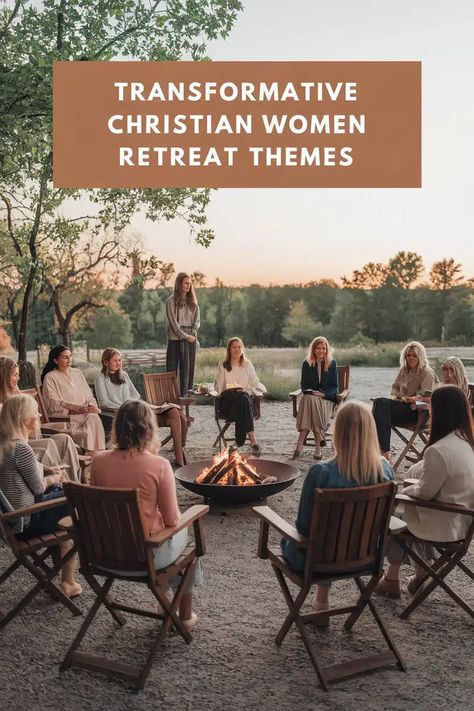 Transformative Christian Women Retreat Themes: Inspire and Grow Together Christian Retreat Themes, Women Empowerment Activities, Womens Retreat Themes, Women Retreat, Empowerment Activities, Retreat Activities, Retreat Themes, Christian Retreat, Womens Ministry Events