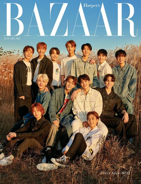 📷 #SEVENTEEN for Bazaar. Seventeen Magazine Covers, Seventeen Funny, Harpers Bazaar Magazine, Vernon Chwe, Won Woo, Seventeen Magazine, Seventeen Debut, Seventeen Album, Seventeen Wallpapers