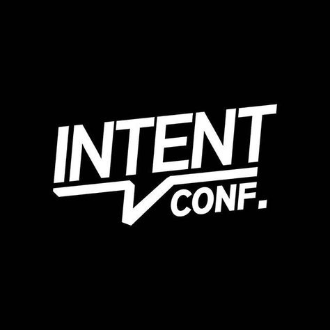 This is Intentconf a place to talk about conversation chatbots and conversation... Tv Logo Design, Youth Logo, Minimal Logos, Conference Logo, Cordoba Spain, Graphic Design Brochure, Beautiful Logo, Beautiful Logos Design, Text Logo Design