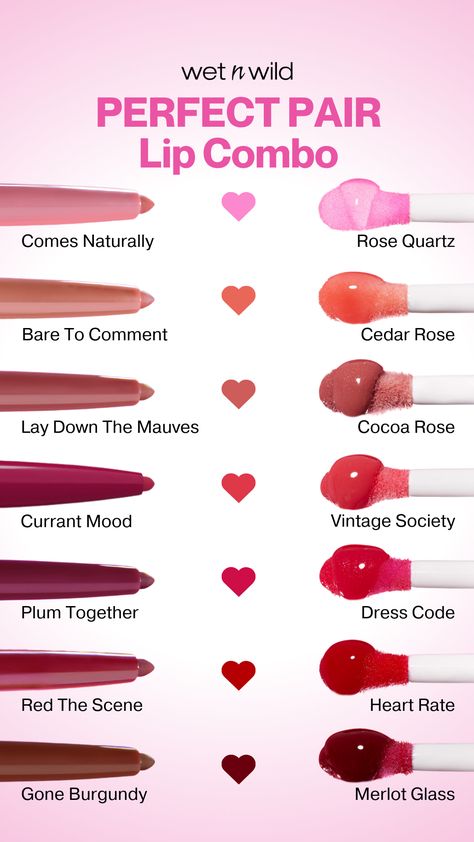 Celebrating Friendship Day with our Perfect Pair lip combos 🤗 'Perfect Pout' Gel Lip Liners + Lip Oils are a match made in makeup heaven 😇 Spring Lip Combos, Cute Lip Combos For Light Skin, Pretty Lip Combos, Lip Combo Pale Skin, Lip Gloss And Lip Liner Combo, Winter Lip Combo, Cute Lip Combos, Lip Combos Drugstore, Lip Combos For Light Skin