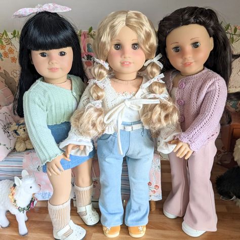 Coquette American Girl Doll, American Girl Dolls Aesthetic, American Girl Doll Aesthetic, Jordan Bedroom, Ag Doll Crafts, American Girl Doll Hairstyles, Custom American Girl Dolls, American Girl Doll Samantha, Generation Dolls