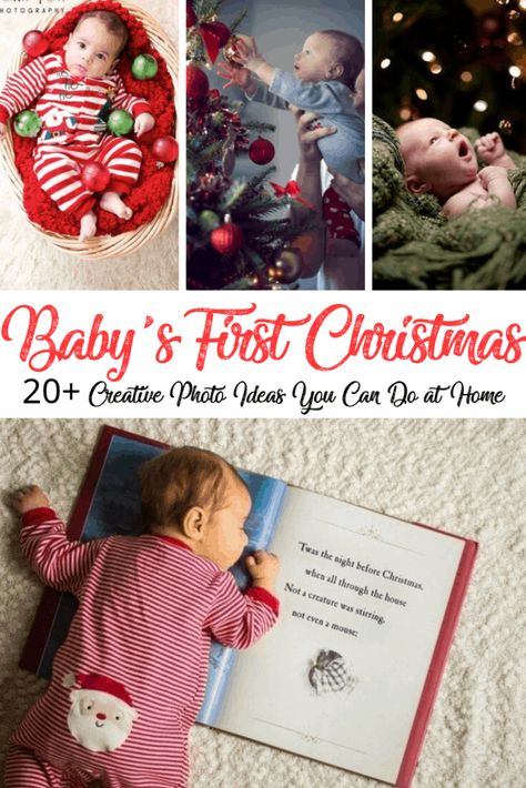 Cute Photo Ideas, Bos Baby, Baby Christmas Photography, Christmas Baby Pictures, Pictures Friends, Pictures Couples, Foto Newborn, Baby Christmas Photos, First Christmas Photos