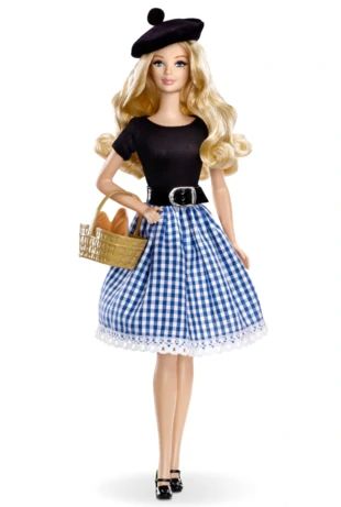 France Barbie Doll (X8420) | Barbie Wiki | Fandom Dolls Of The World, Barbie Collector Dolls, Barbie Silkstone, Im A Barbie Girl, Barbie Style, Barbie Toys, Barbie Vintage, Barbie I, Barbie Collector