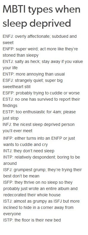 MBTI types when sleep deprived || Sleep deprived yesterday and I can tell you as an INFP/ENFP (I'm an omnivert) that I really was really weird Isfj Personality, Mbti Type, Enfp Personality, Intj And Infj, Intj Personality, Behind Blue Eyes, Infp Personality, Myers Briggs Personality Types, Sleep Deprived