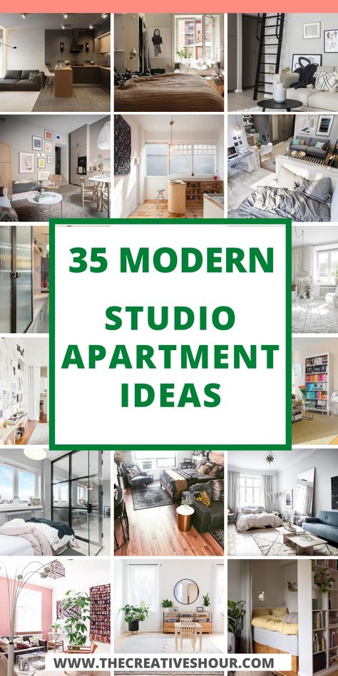 Separating Studio Apartment, Bedroom Zoning Ideas, How To Design A Small Studio Apartment, Divide A Studio Apartment, Styling A Studio Apartment Small Spaces, Tiny Studio Room Ideas, Home Decor Ideas Studio Apartment, Apartment Living Area Ideas, Studio Apartment Airbnb Ideas