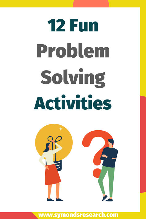 Problem solving exercise Problem Solving Activities For Middle School, Teaching Problem Solving Skills, Collaborative Problem Solving, Problem Solving Games For Kids, Problem Solving Activities For Adults, Creative Problem Solving Activities, Problem Solving Activities For Kids, Creative Thinking Activities, Group Activities For Adults