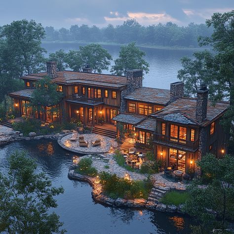 Immerse in nature's embrace at this Lakefront Lodge, 10,000 sqft on Minnesota's serene lakeside. The overcast sky color grading highlights textures, reflecting Minnesota's beauty. Let this AI-rendered masterpiece inspire your Prairie Style lodge dreams. Can you hear the lake's gentle splash or feel the cool lakeside breeze? Share your thoughts below! 🌿🏞️ #DreamHomeInspiration #LuxuryInteriors #PrairieStyle #LakefrontLodge #LakeView #LuxuryLiving #LuxuryDesign #LuxuryLifestyle #HomeGoals #InspiringHomes #LuxuryTravel #MinnesotaLakeside Nature, Sky Color, Prairie Style, Color Grading, Glam Dresses, Lake View, The Cool, Luxury Travel, Luxury Living