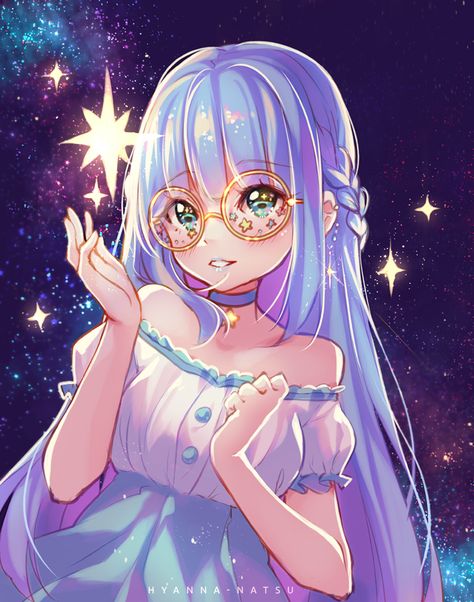 DeviantArt is the world's largest online social community for artists and art enthusiasts, allowing people to connect through the creation and sharing of art. Hyanna Natsu, Star Princess, Anime Stars, Stars Wallpaper, Anime Galaxy, Cute Stars, New Star, Star Girl, All Anime