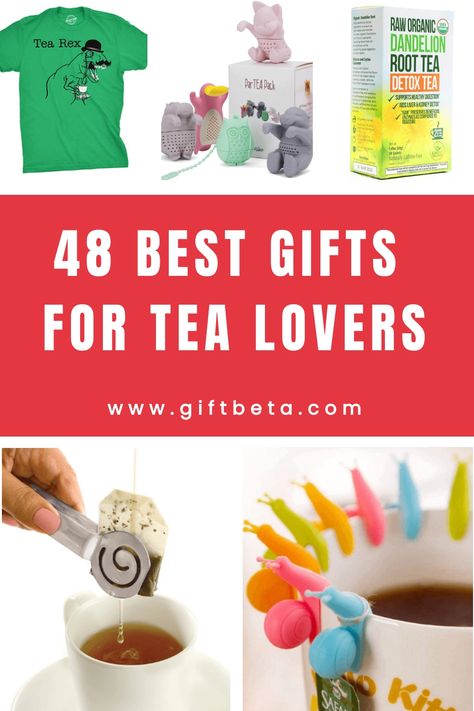 **Pin Title (70 characters):** Gifts for Tea Lovers: Perfect Picks for Tea Enthusiasts  **Pin Description (300 characters):** Gifts for Tea Lovers that truly stand out! Dive into our selection of exquisite teas, elegant teapots, and cozy accessories. Whether they cherish a classic Earl Grey or thrive on a rare oolong, find the ideal items to enhance their tea time. Ideal for birthdays, holidays, or just because! Gifts For The Tea Lover, Gifts For Tea Lovers, Tea Drinker Gifts, Unusual Christmas Gifts, Funny Tea Towels, Perfect Cup Of Tea, Cozy Accessories, Feeling Appreciated, Gag Gifts Funny